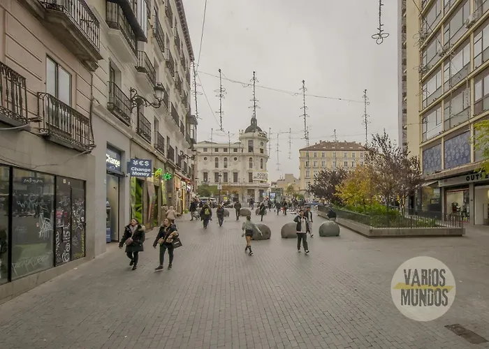 Fashion Design Loft En Calle Carretas-Sol Para 4Pax